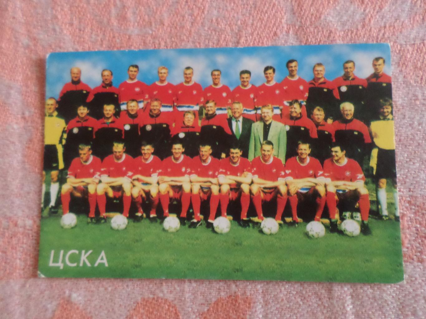Календарик ЦСКА Киев 2000 г