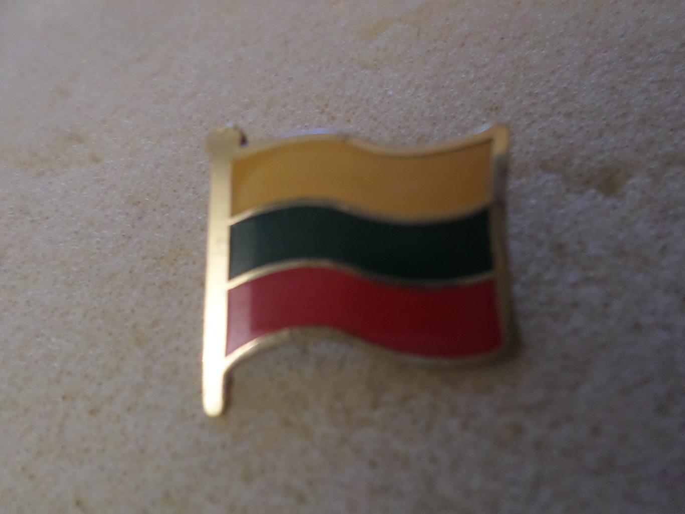 значок флаг Литва