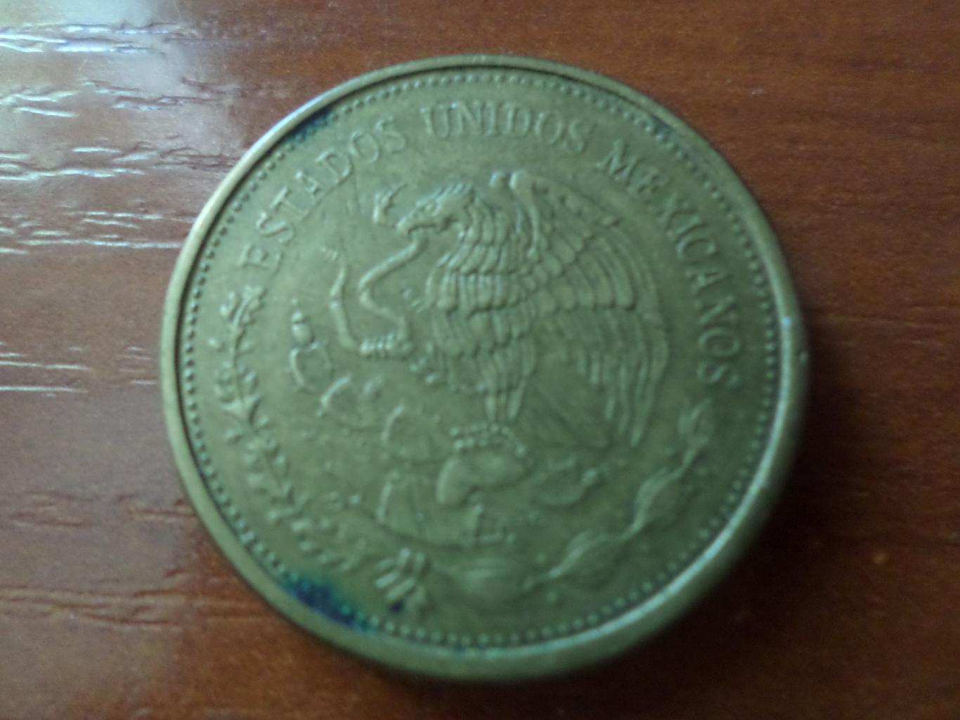 Монета 100 песо Мексика 1985 г 1