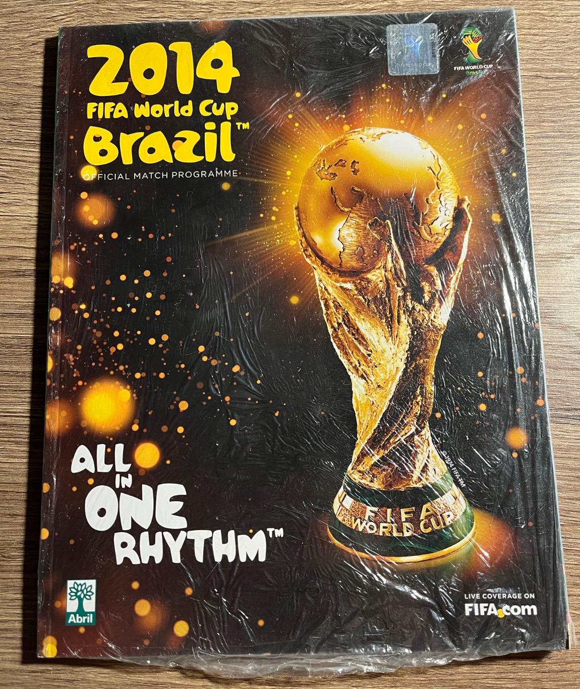 Официальная программа. Чемпионат Мира 2014 Бразилия (англ)