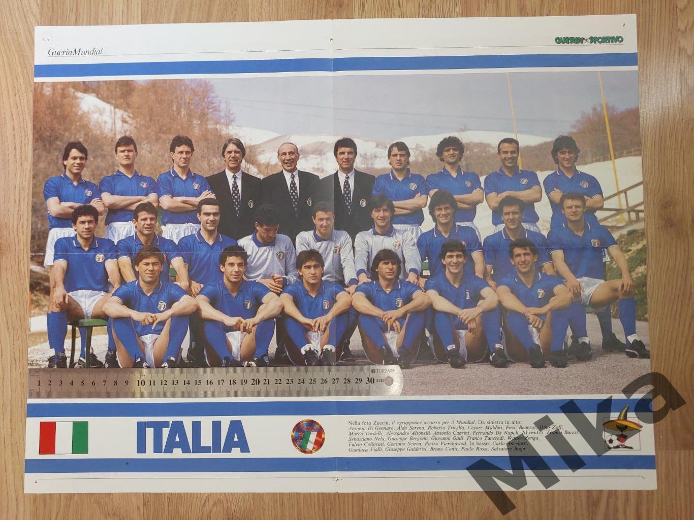 Из журнала Guerin Sportivo Италия ЧМ-1986