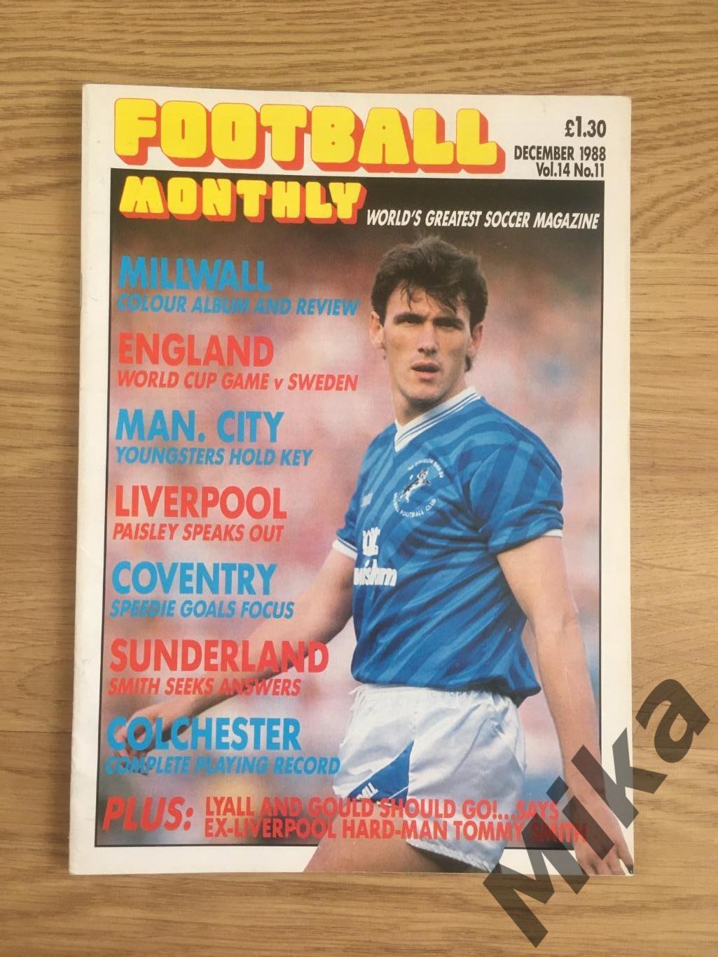 Football Monthly - 12, 1988