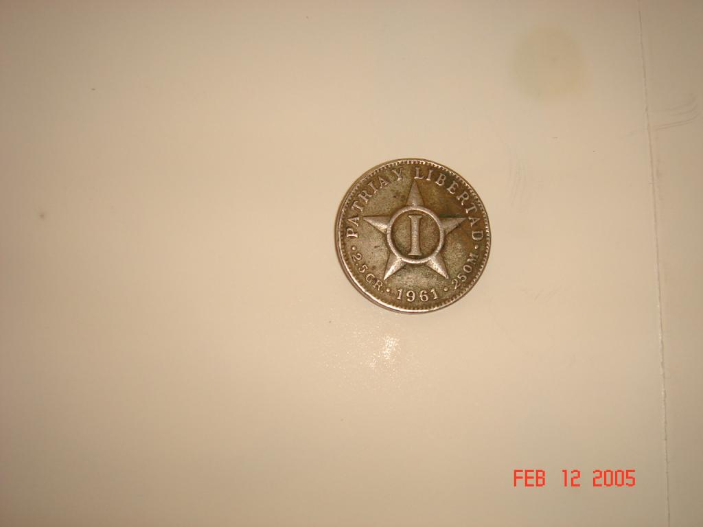 Монета. Куба