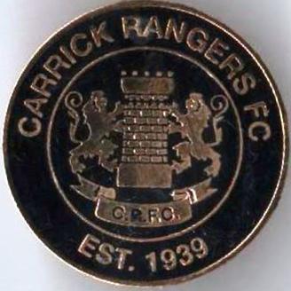 Знак футбол. Северная Ирландия Carrick Rangers