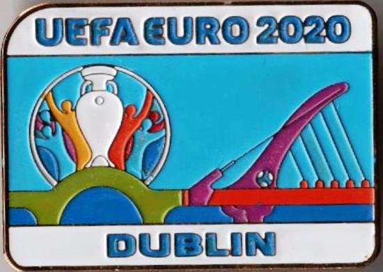 Знак футбол. ЕВРО 2020 - ДУБЛИН