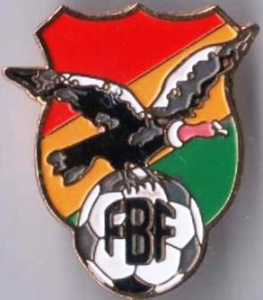 Знак. Федерация футбола. Боливия