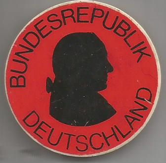Значок. Bundesrepublik Doutschland (Федеративная Республика Германии)
