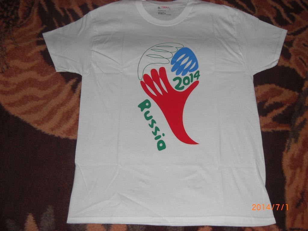 Футболка RUSSIA ЧМ - 2014 футбол