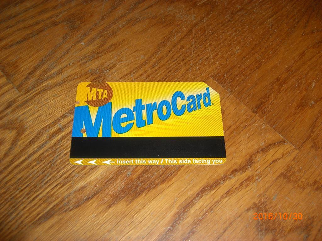 Билет на метро в Нью - Йорке