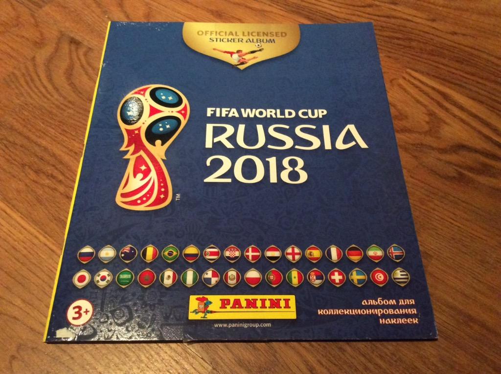 Альбом PANINI 2018 Чемпионат мира