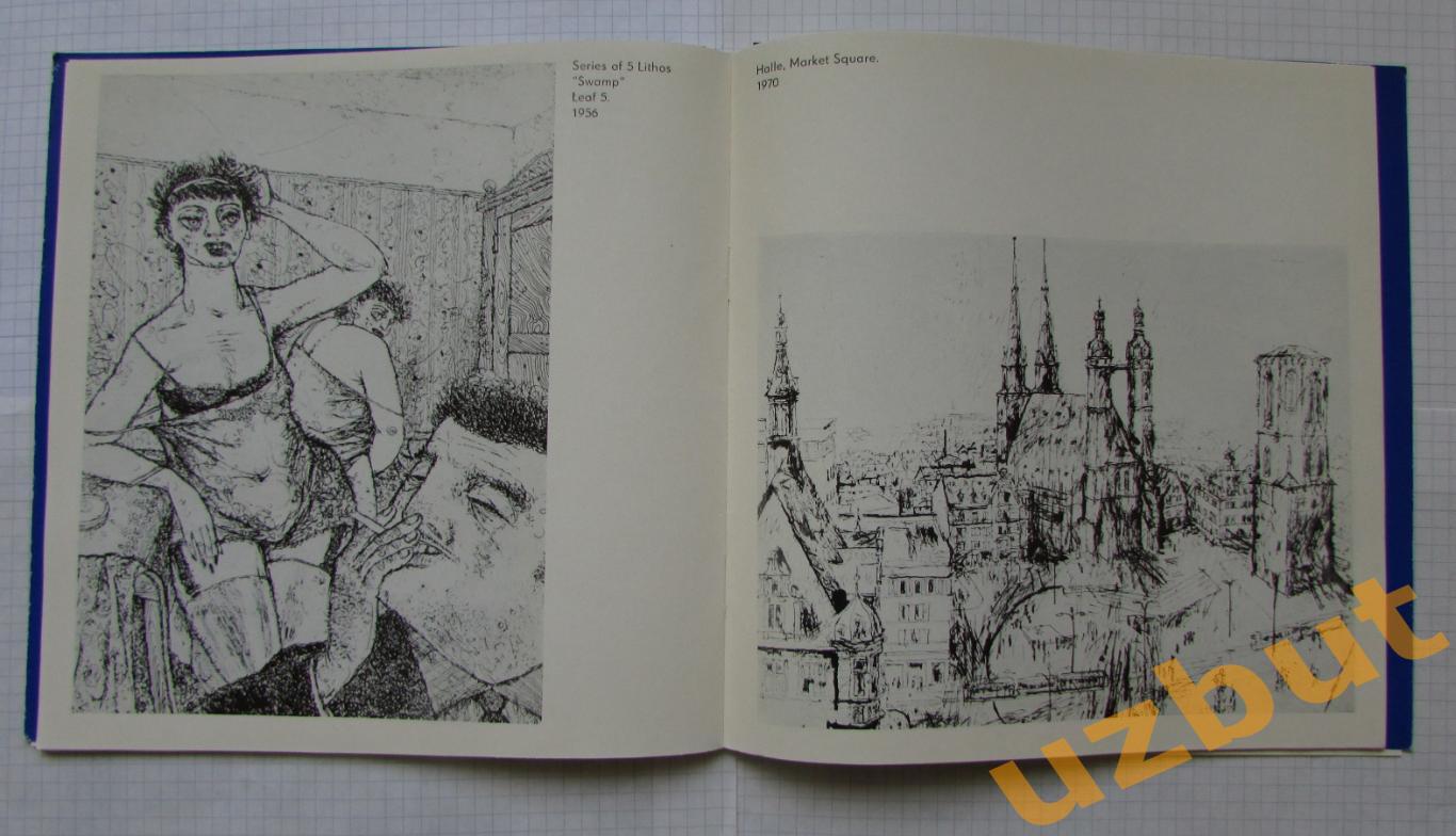Карл Эрих Мюллер, немецкий художник и гравер каталог выставки 1973 1