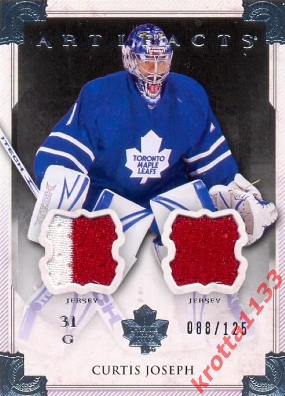 Curtis Joseph Toronto Maple Leafs Upper Deck Artifacts 2013-2014