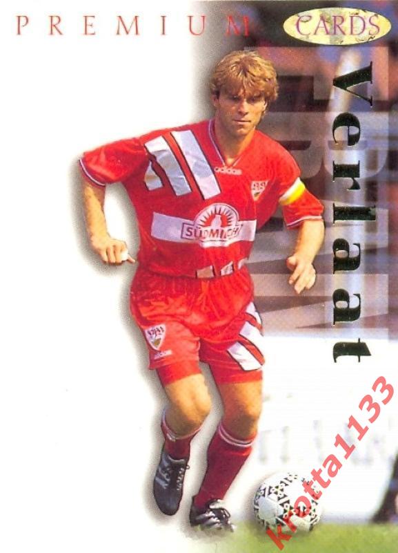 Frank Verlaat VfB Stuttgart PANINI Bundesliga Premium 1995-1996