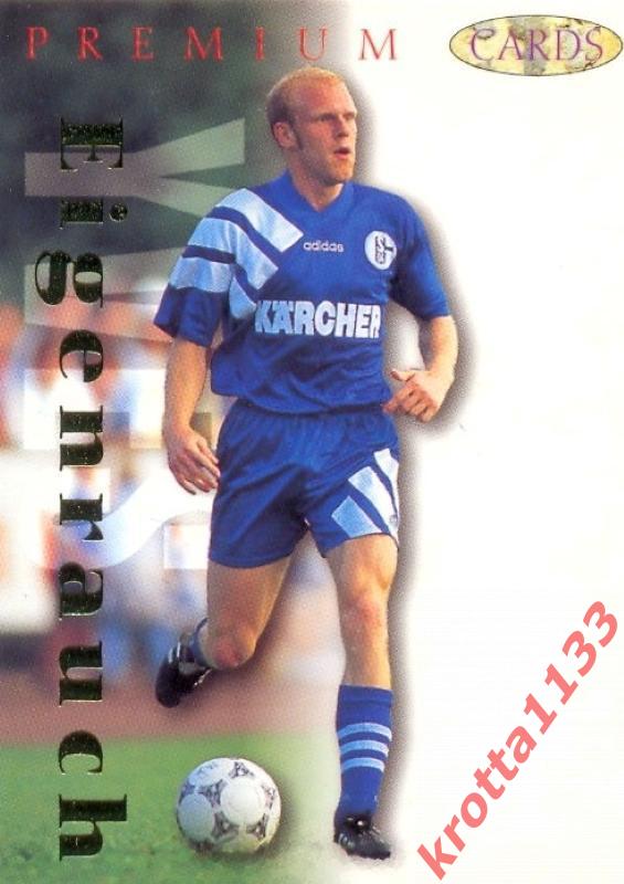Yves Eigenrauch FC Schalke 04 PANINI Bundesliga Premium 1995-1996