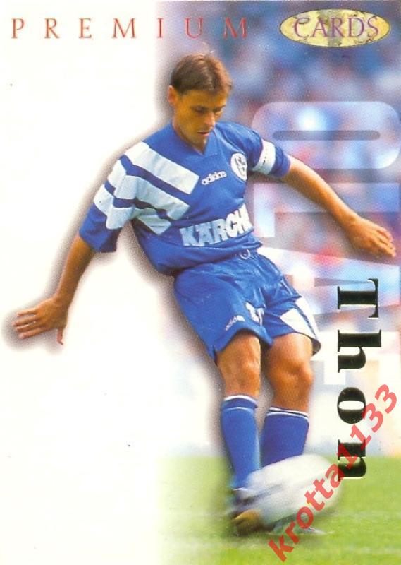 Olaf Thon FC Schalke 04 PANINI Bundesliga Premium 1995-1996