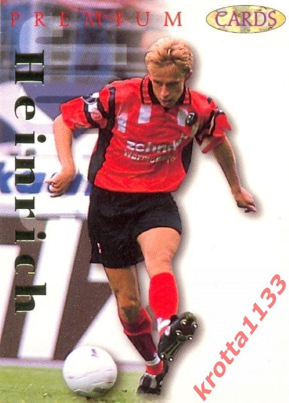 Jоrg Heinrich SC Freiburg PANINI Bundesliga Premium 1995-1996