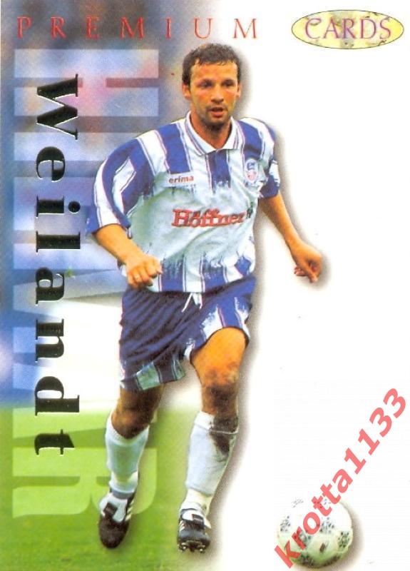 Hilmar Weilandt FC Hansa Rostock PANINI Bundesliga Premium 1995-1996