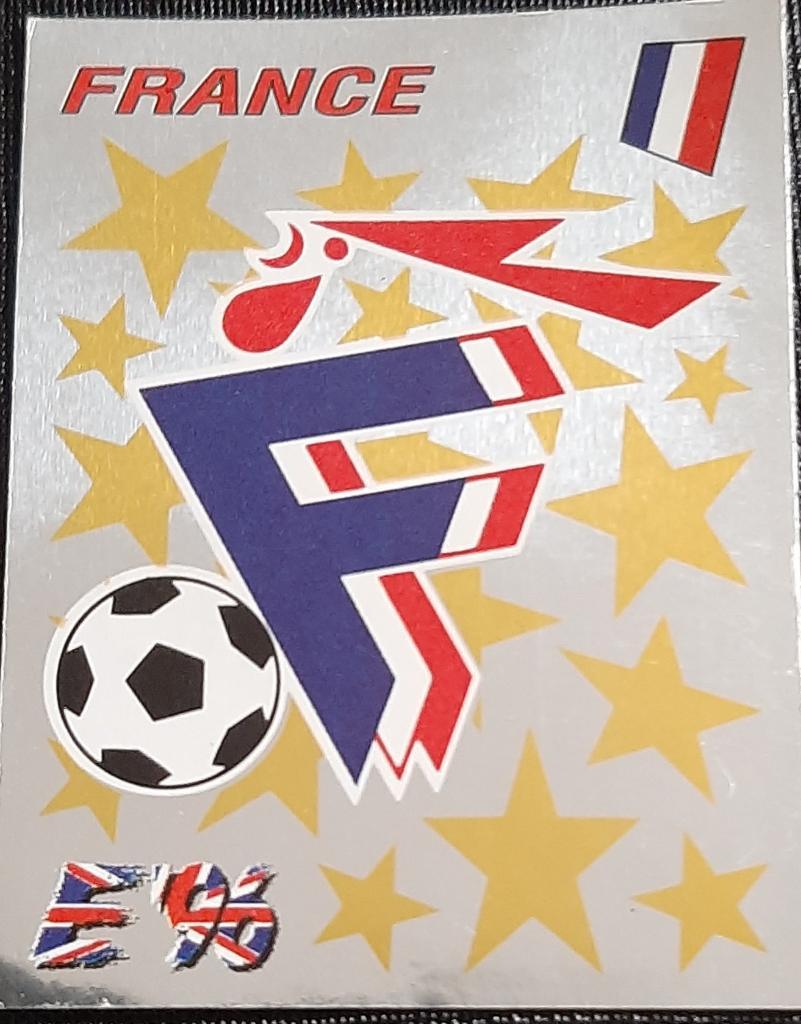 Наклейка #175 Федерация Франции Евро 1996