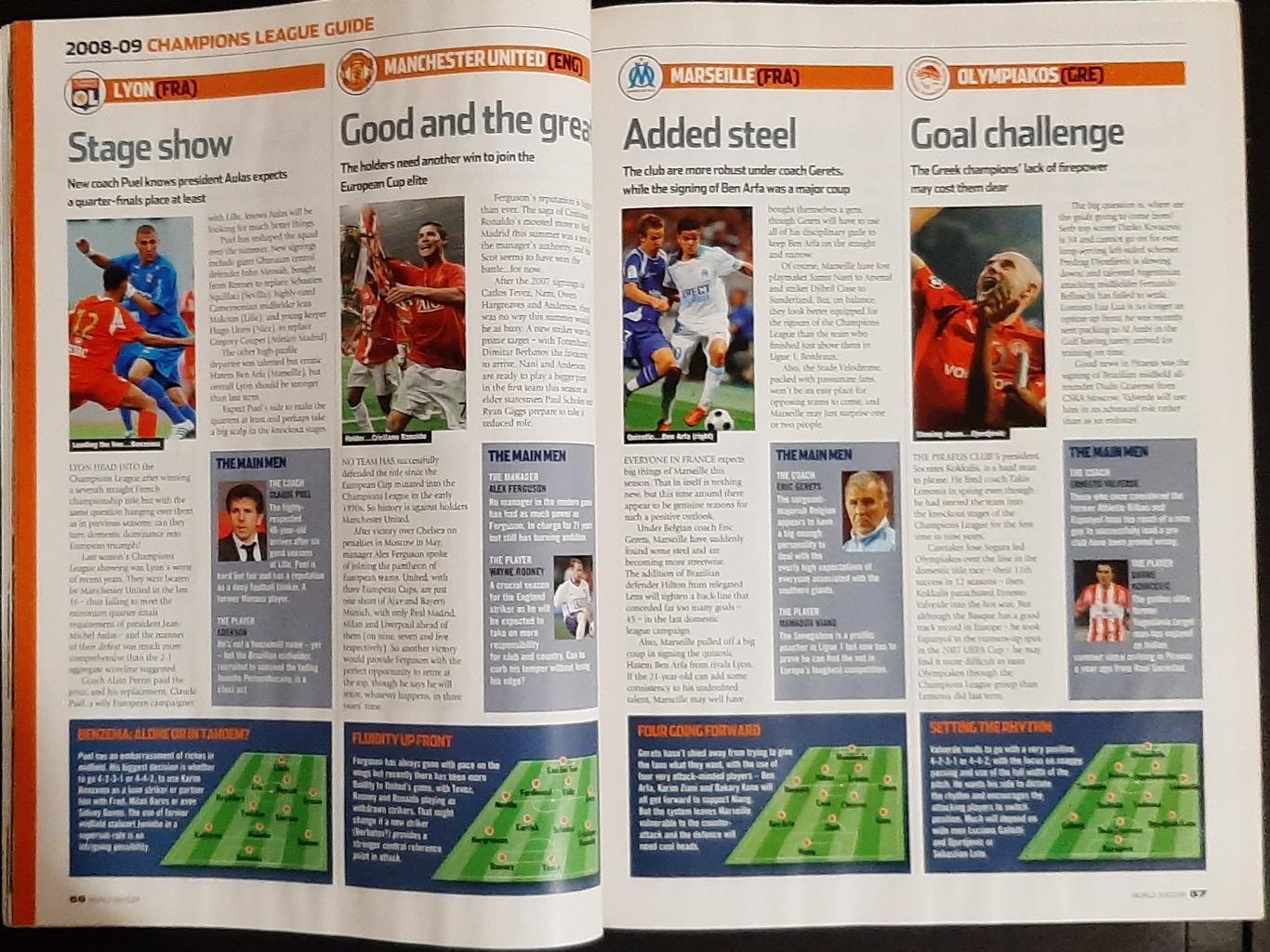 Журнал World soccer 2008 3