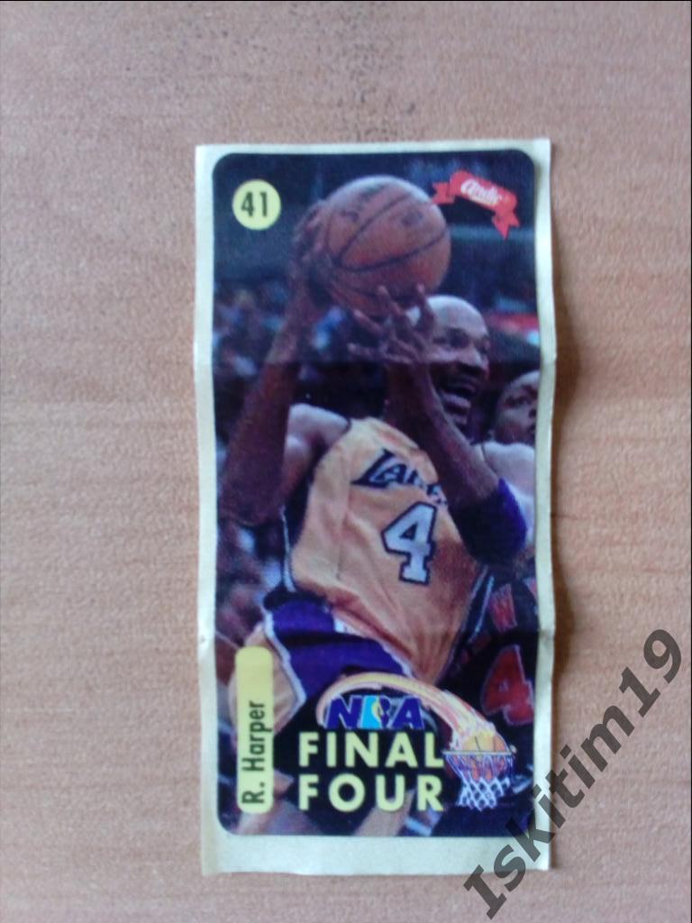 Вкладыш наклейка NBA Final Four Andic 41