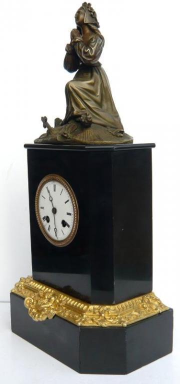 Часы COGERY et CAVAROC. Бронза, мрамор, позолота. Франция, 1824-1830-е гг 3