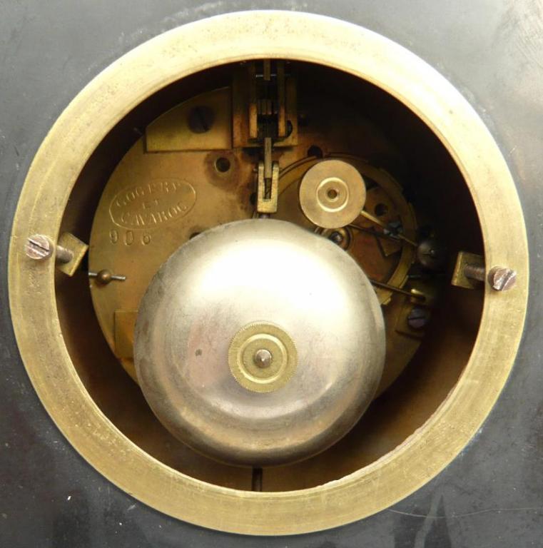 Часы COGERY et CAVAROC. Бронза, мрамор, позолота. Франция, 1824-1830-е гг 4