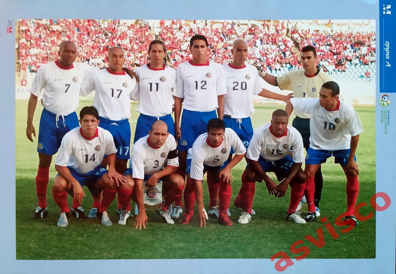 Чемпионат Мира по футболу в Германии 2006 года. Группа B. Представление команд. 3