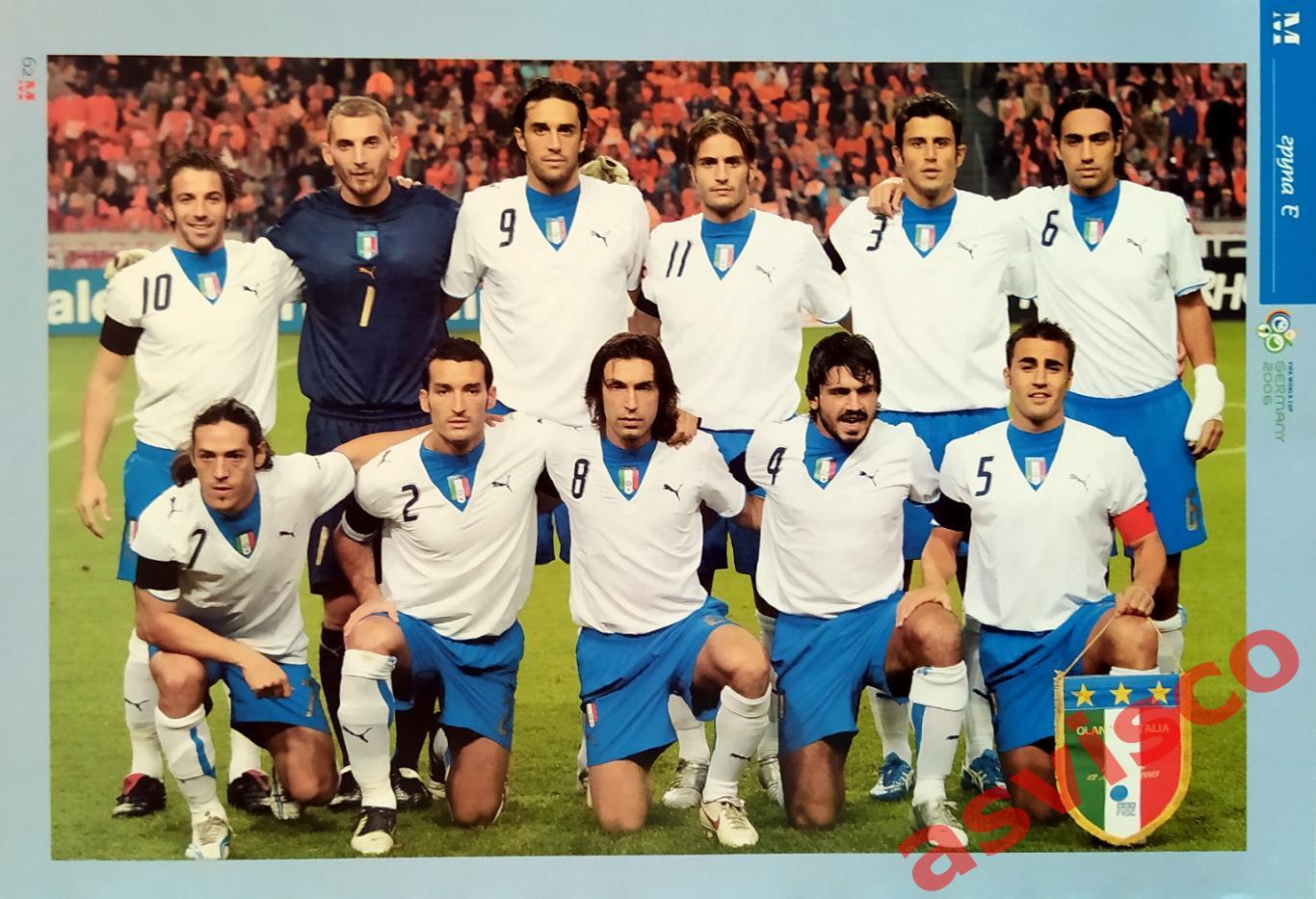 Чемпионат Мира по футболу в Германии 2006 года. Группа Е. Представление команд. 2