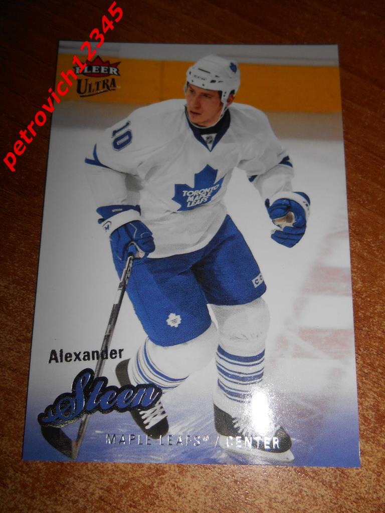 хоккей.карточка= Alexander Steen (Toronto Maple Leafs)