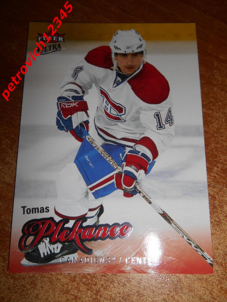 хоккей.карточка= Tomas Plekanec (Montreal Canadiens)
