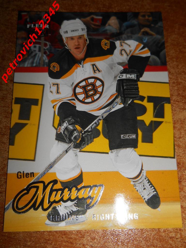 хоккей.карточка= Glen Murray (Boston Bruins)