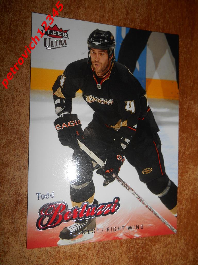 хоккей.карточка= Todd Bertuzzi (Calgary Flames)