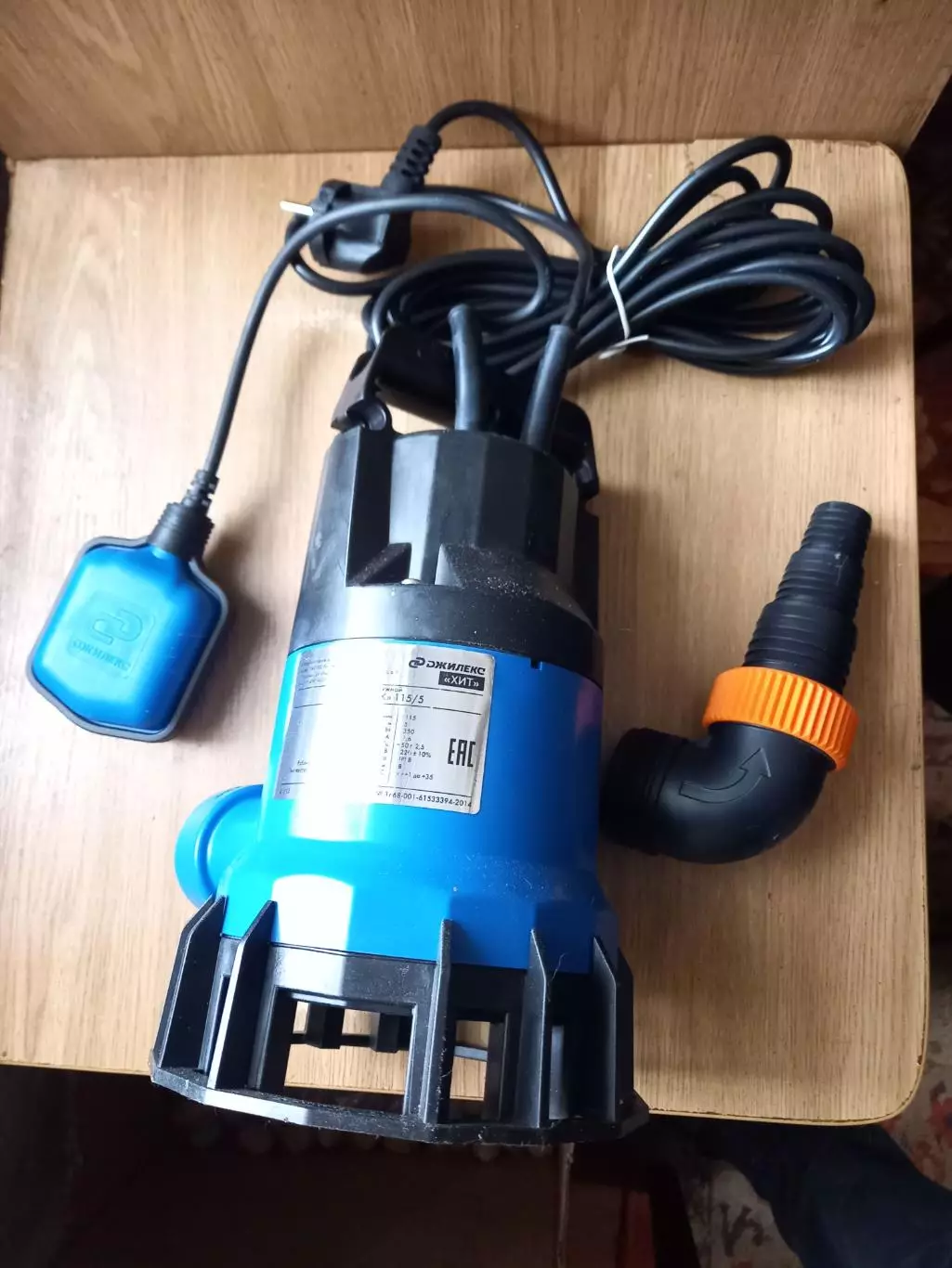 насос погружной фекальник 115/5 джилекс 1