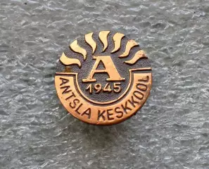 Школа. Антсла (эст. Antsla). Эстония. тяжелый.