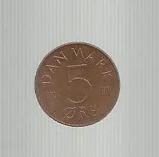 Дания 5 эре 1987 г.