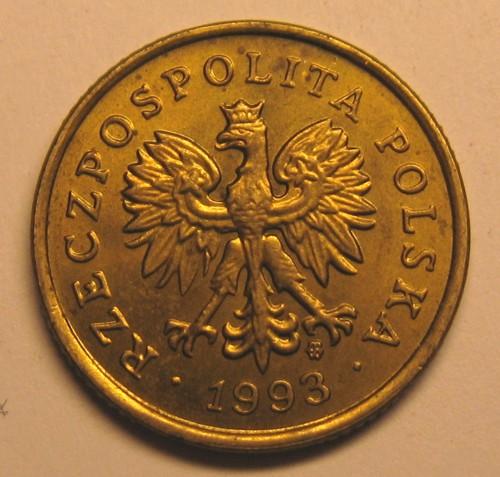 Польша - 5 groszy 1993 1