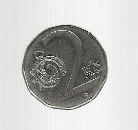 Чехия - 2 korun 1995