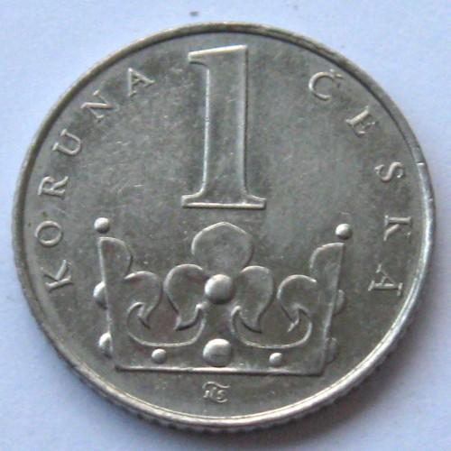 Чехия - 1 koruna 1993