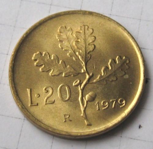 Италия - 20 lire 1979 1