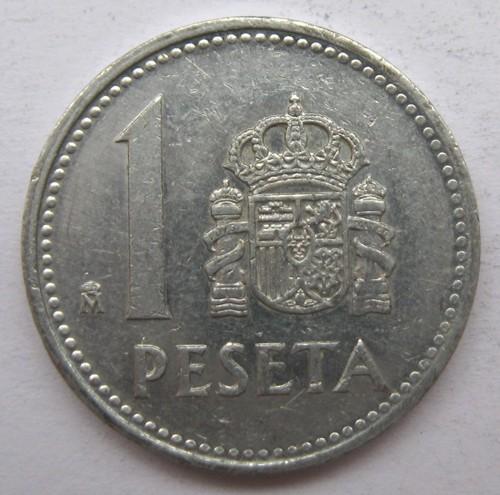 Испания - 1 peseta 1989