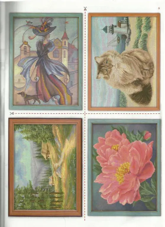 Журнал Вышитые картины 2012 №86 4