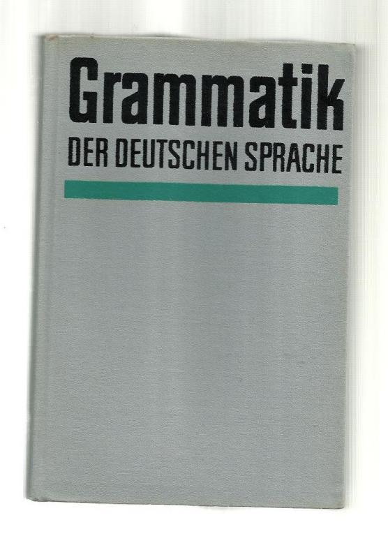 Grammatik der deutschen sprache / Грамматика немецкого языка.