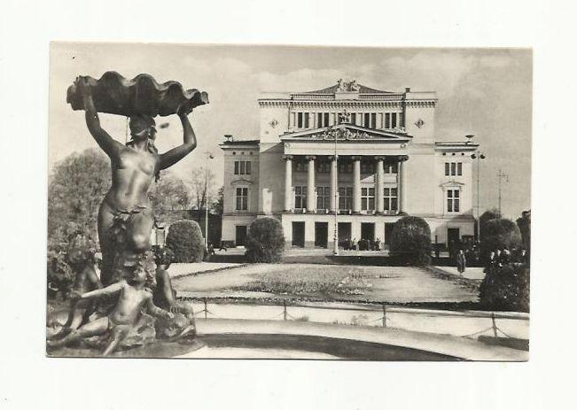 Рига Государственный театр оперы и балета 1950-е г.