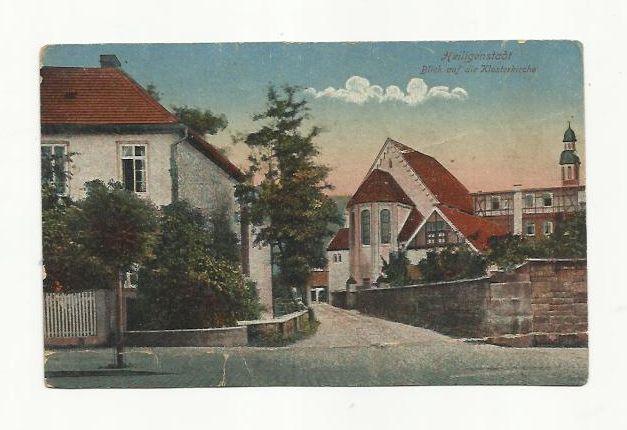 Хайлигенштадт Германия. Вид на кирху 1900-е г