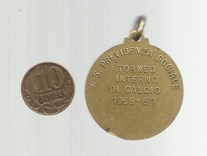 Медаль. Италия - 68-69. 1