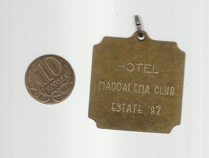 Медаль. Италия. 1992 г. 1