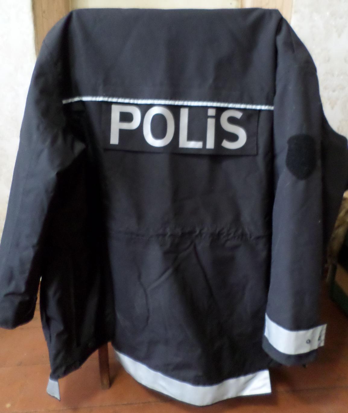 Куртка форменная. Полиция. Турция. Новая. Оригинал. Зимняя. Удлиненная.