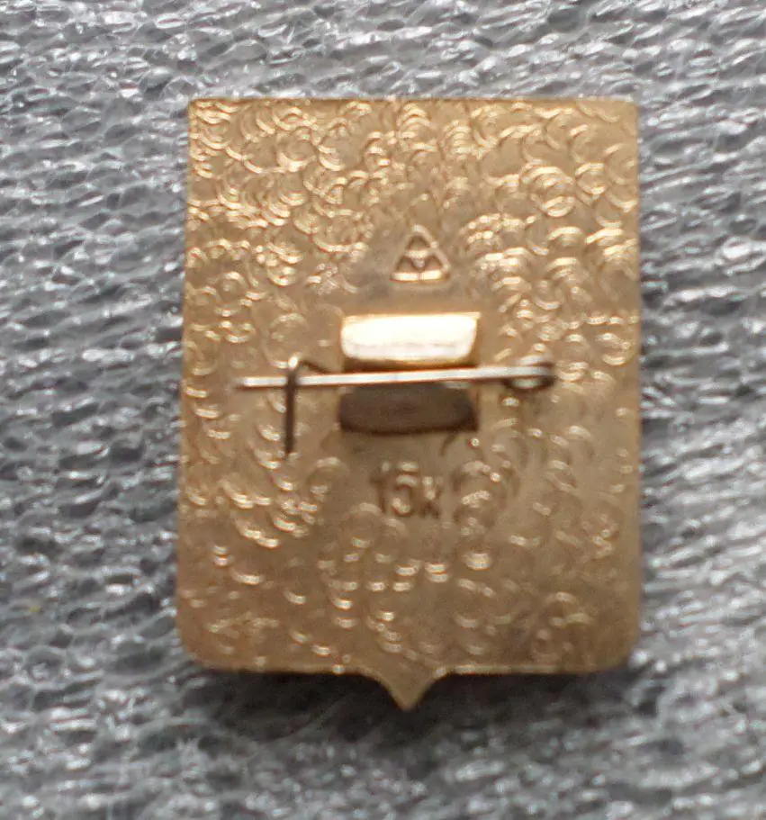 Владимир Герб Золотой лев (под лаком) 1