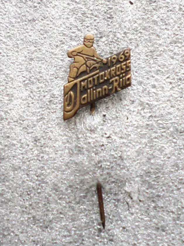 Мотоспорт. Мотокросс Таллинн - Рииа. Эстония. 1969 год. Тяжелый. 2