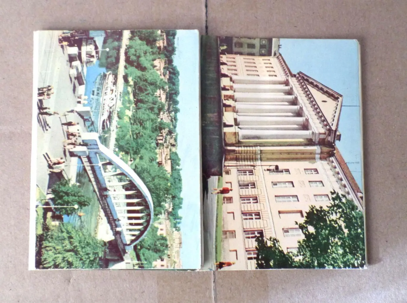 Тарту. Эстония. Набор открыток. Гармошка. 1965 год. Редкость. 1